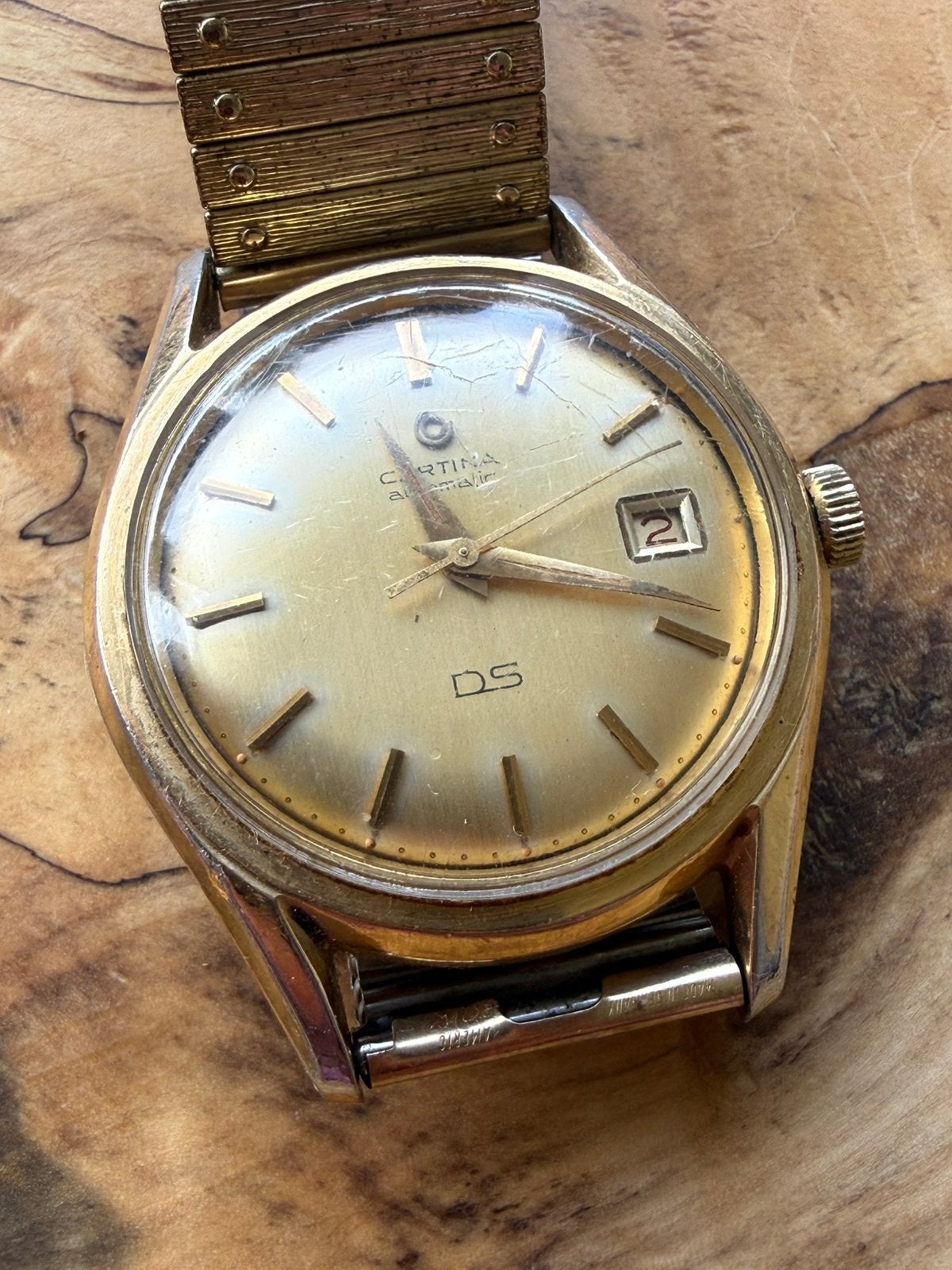 Certina DS automatic, Ophalen of Verzenden, Staal, Overige merken, 1960 of later