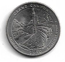 USA 1/4 Dollar 2010, Postzegels en Munten, Munten | Amerika, Ophalen of Verzenden, Noord-Amerika