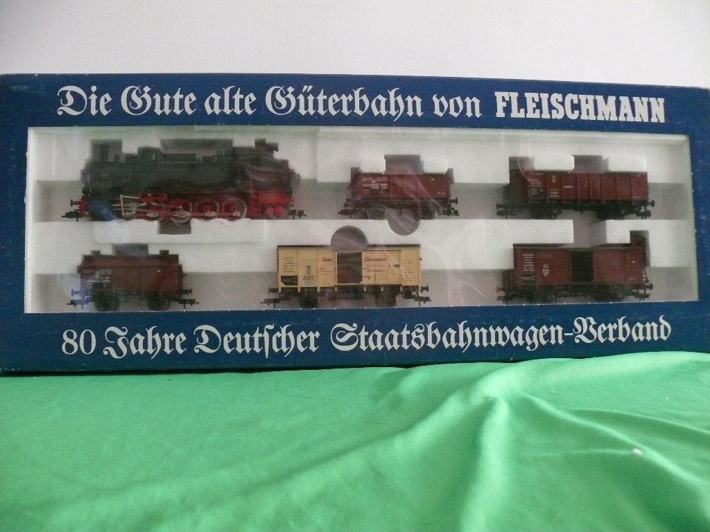 Fleischmann set 4886 Die Gute alte Güterbahn, Hobby en Vrije tijd, Modeltreinen | H0, Gelijkstroom, Fleischmann, Ophalen of Verzenden