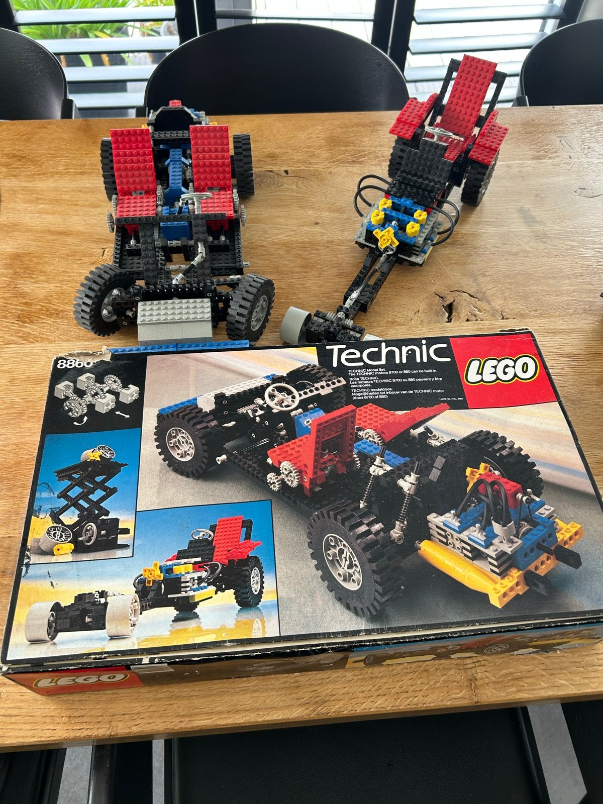Lego Technic 8860 Auto Chassis - Bouw 2 auto's!, Kinderen en Baby's, Gebruikt, Lego, Ophalen of Verzenden, Complete set