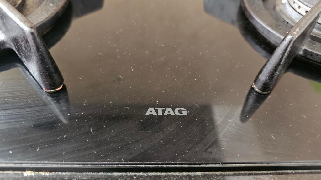 ATAG Inbouw Gaskookplaat met 5 Kookzones 90 cm breed, Gebruikt, Ophalen of Verzenden, Inbouw, Gas