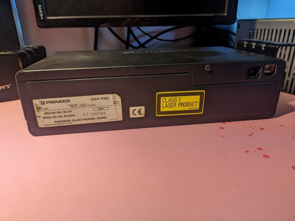Pioneer CDX-P22 6-DISC, Ophalen of Verzenden