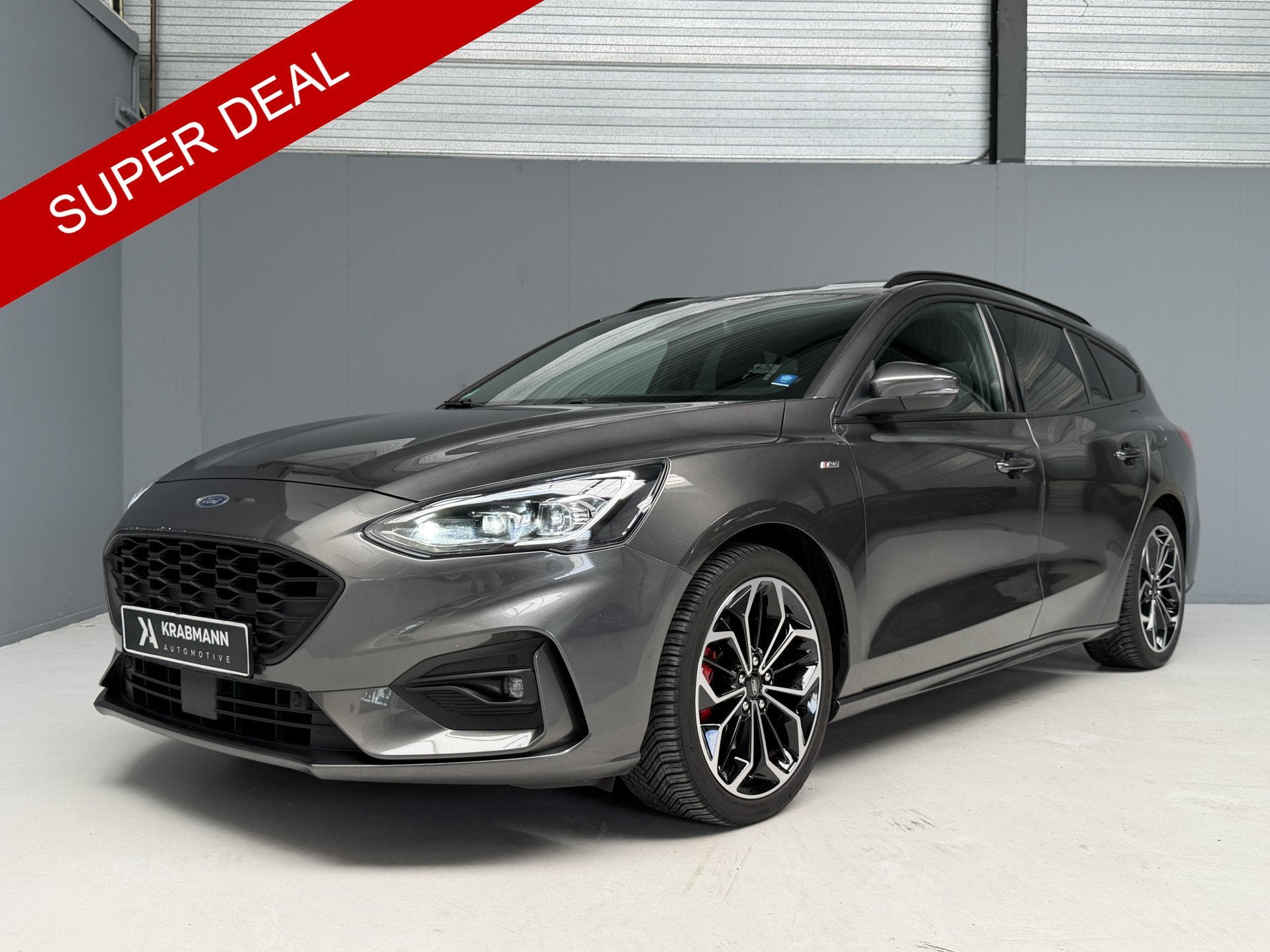 Ford FOCUS Wagon 1.0 EB Hybrid ST Line X 155pk|Led|Winterpac, Auto's, Ford, Stof, Gebruikt, 19 km/l, 3 cilinders