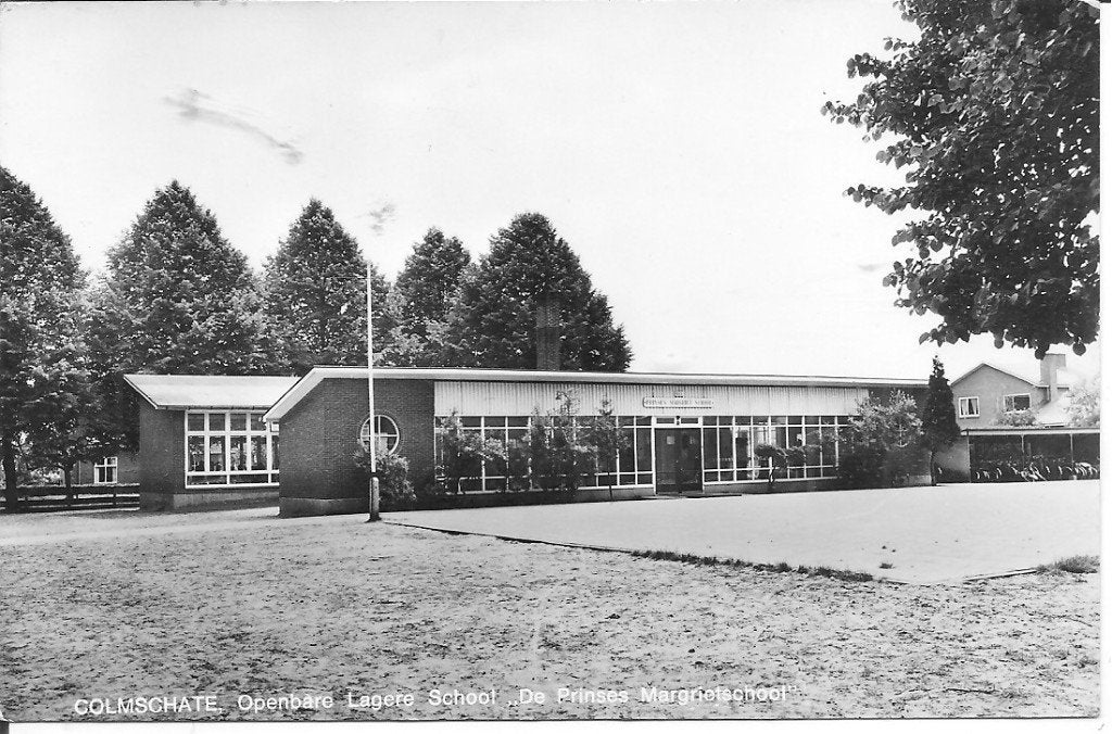 Colmschate Openbare Lagere School De Prinses Margrietschool, Ophalen of Verzenden, 1960 tot 1980, Ongelopen, Gelderland