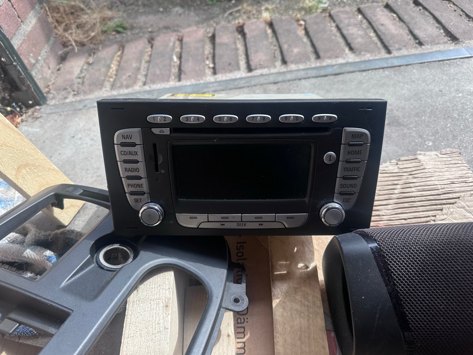 Travelpilot FX autoradio met navigatie, Ophalen, Gebruikt