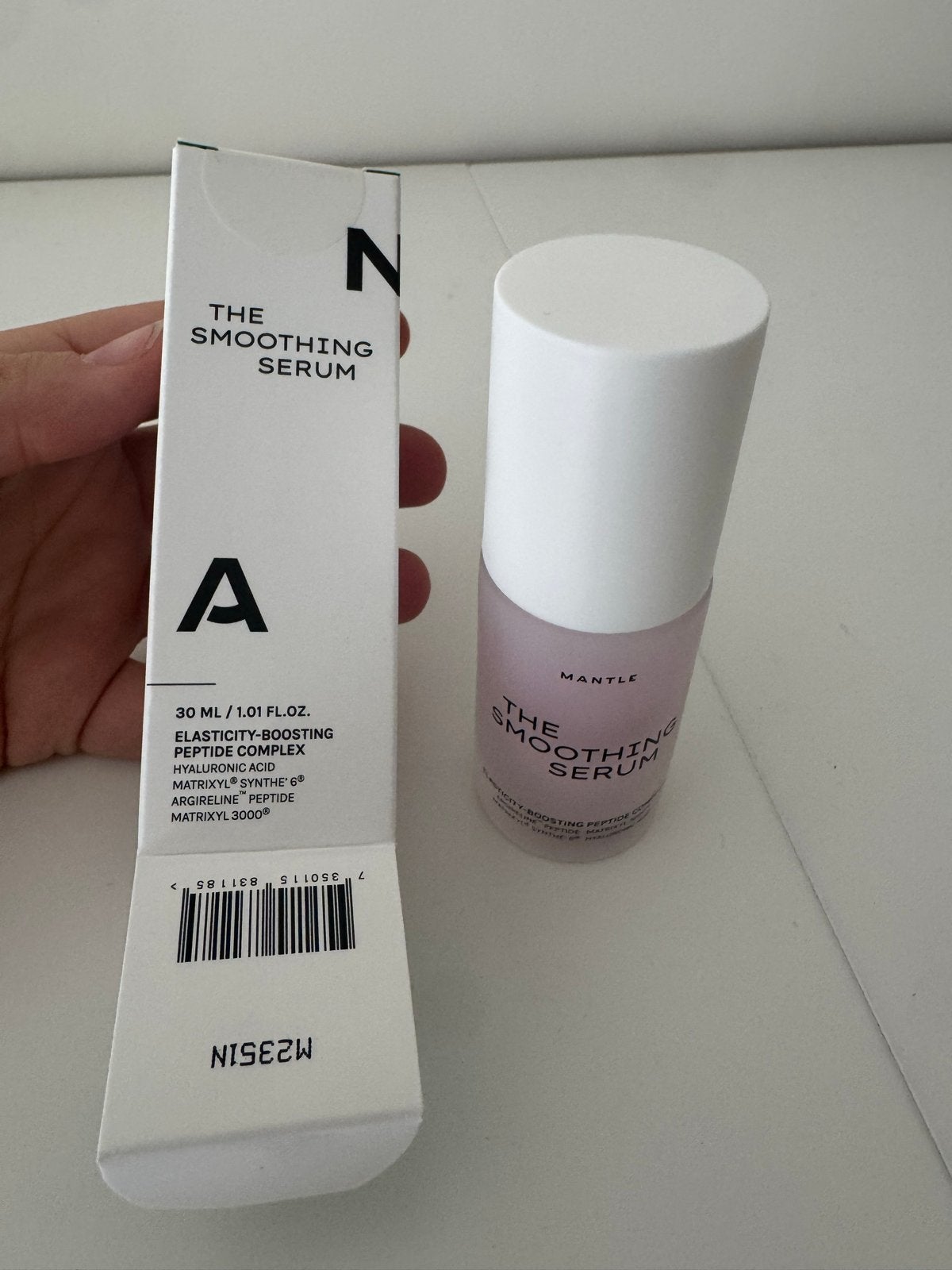 Mantle The Smoothing Serum 30ml - Nieuw in doos, Ophalen of Verzenden, Nieuw, Gehele gezicht, Verzorging