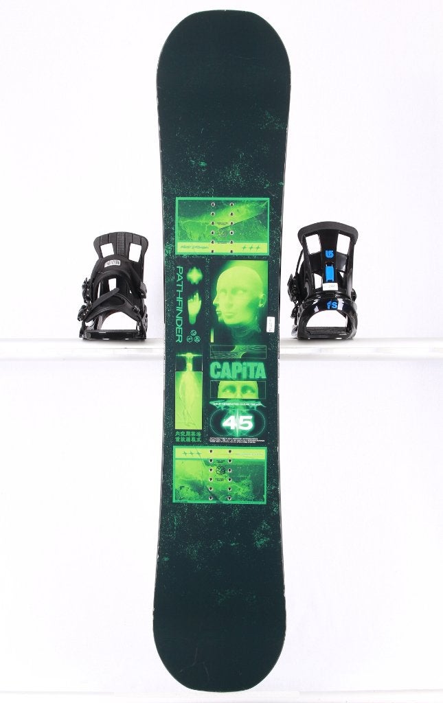 153 155 snowboard CAPITA PATHFINDER 2024 REVERSE, Verzenden, Gebruikt, Board