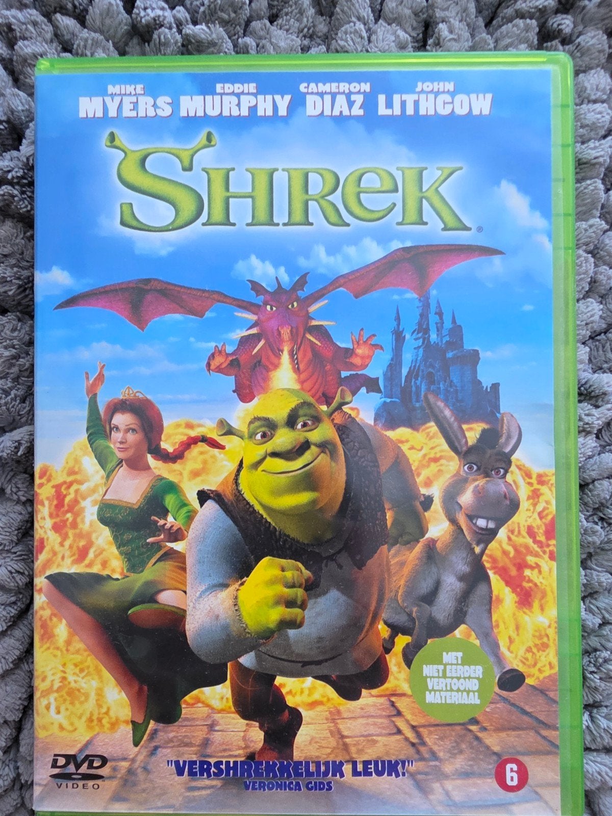 Shrek DVD - Met niet eerder vertoond materiaal, Bonusmateriaal, Animatie, Amerikaans, Nederlands