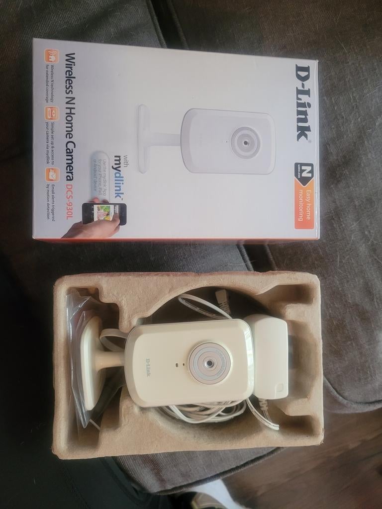 D-Link Wireless N Home Camera DCS-930L, Ophalen of Verzenden, Gebruikt, Binnencamera