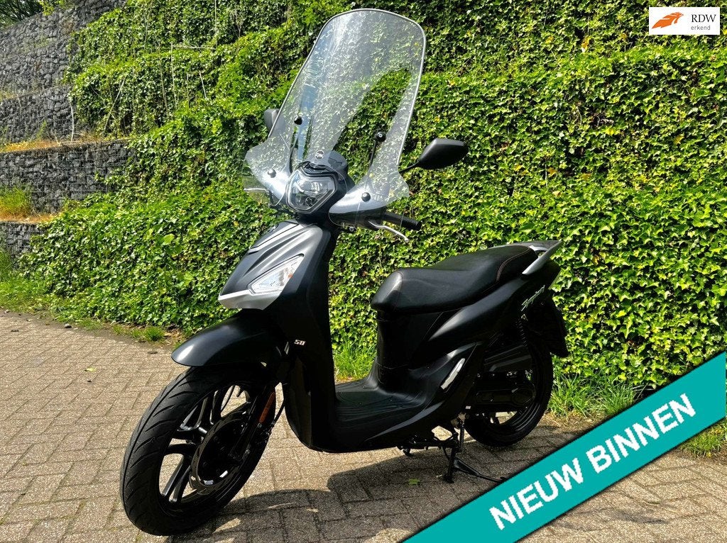 SYM Symphony 45km E5+ 929km Windscherm BETAAL met in3, Overige modellen, 49 cc, S, Benzine