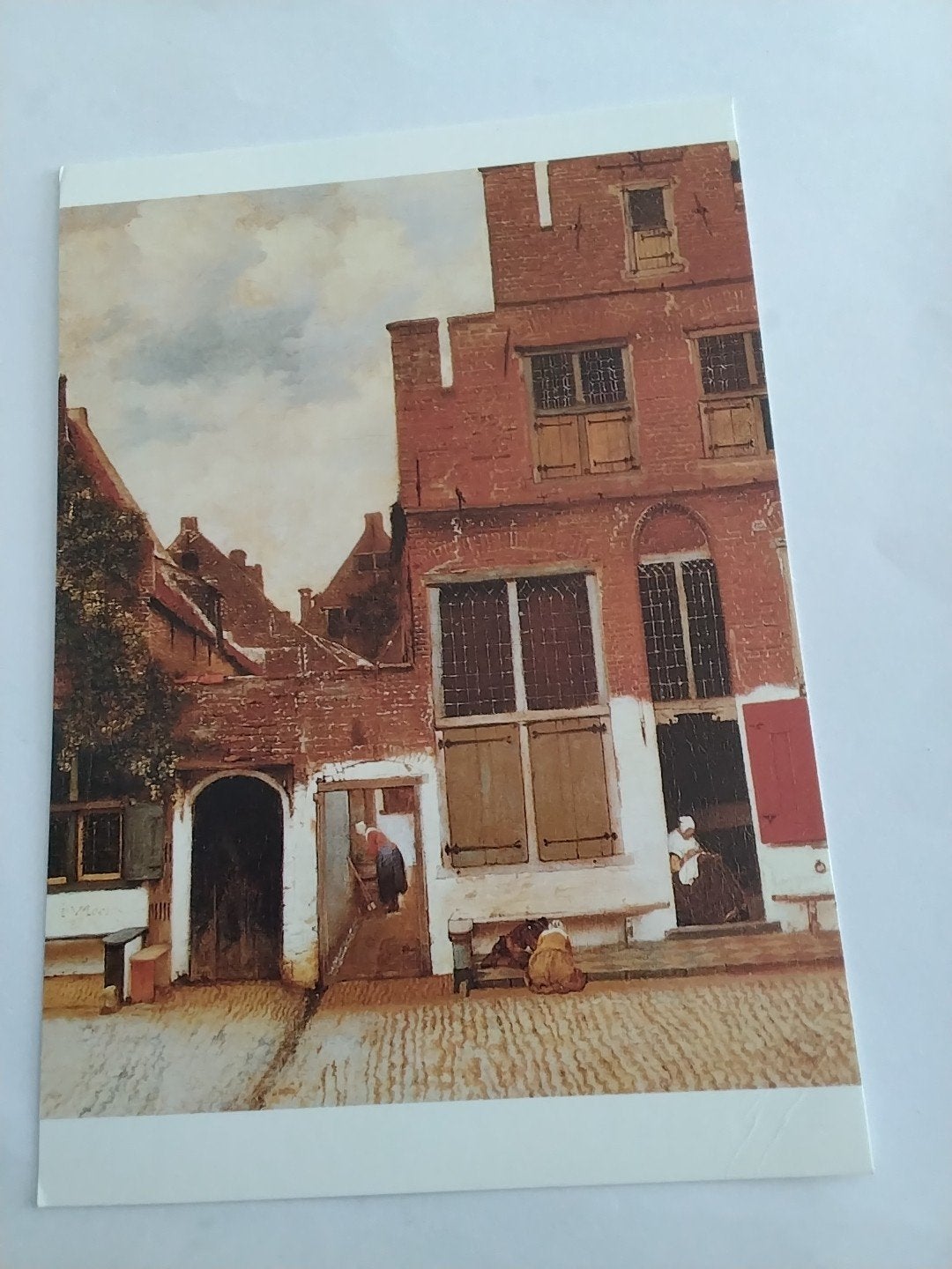 Ansichtkaart Johannes Vermeer - Het Straatje, Ophalen of Verzenden