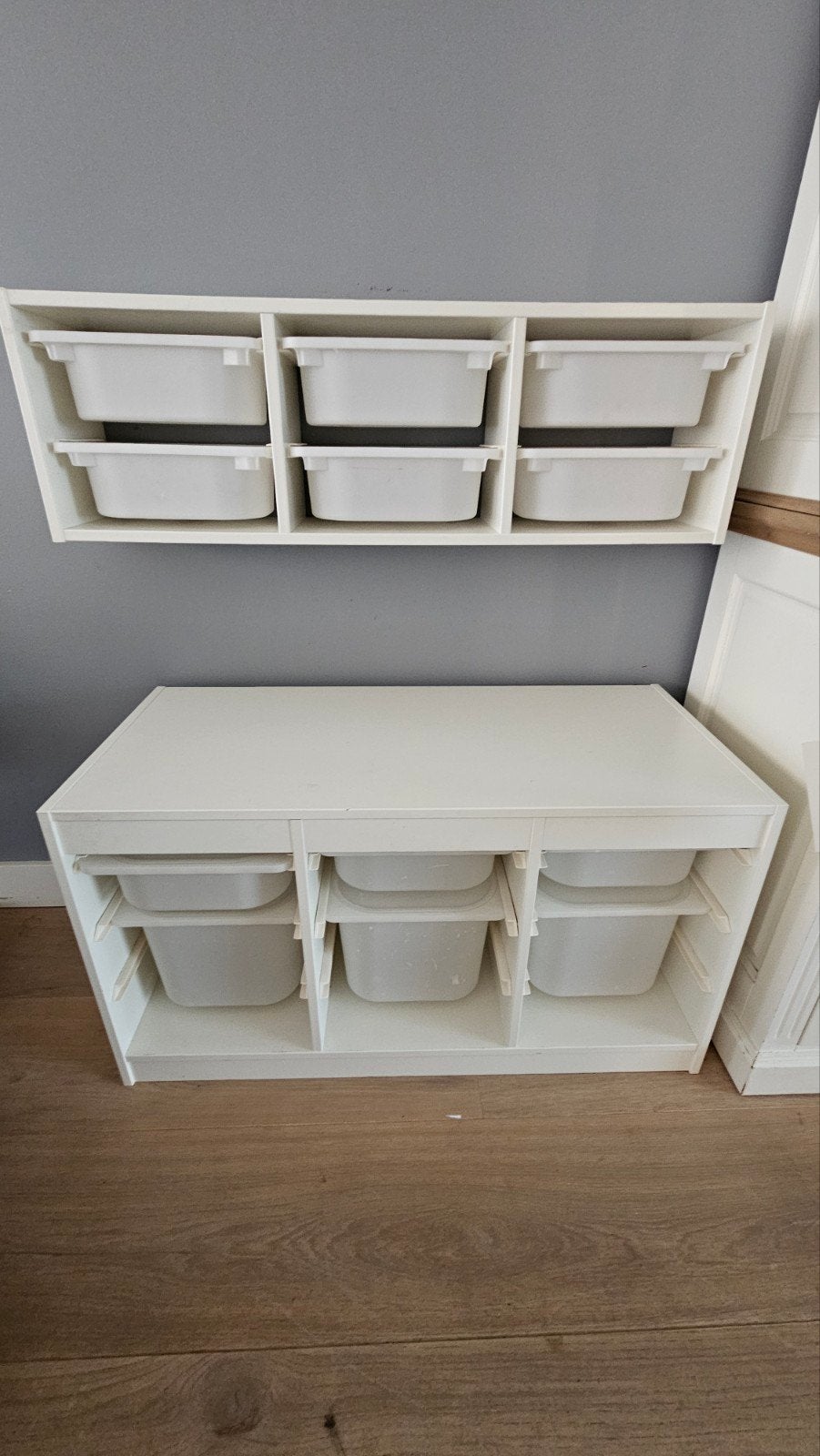 TROFAST IKEA opbergbakken/ opbergkast, Ophalen, Zo goed als nieuw, 75 tot 100 cm, Minder dan 50 cm