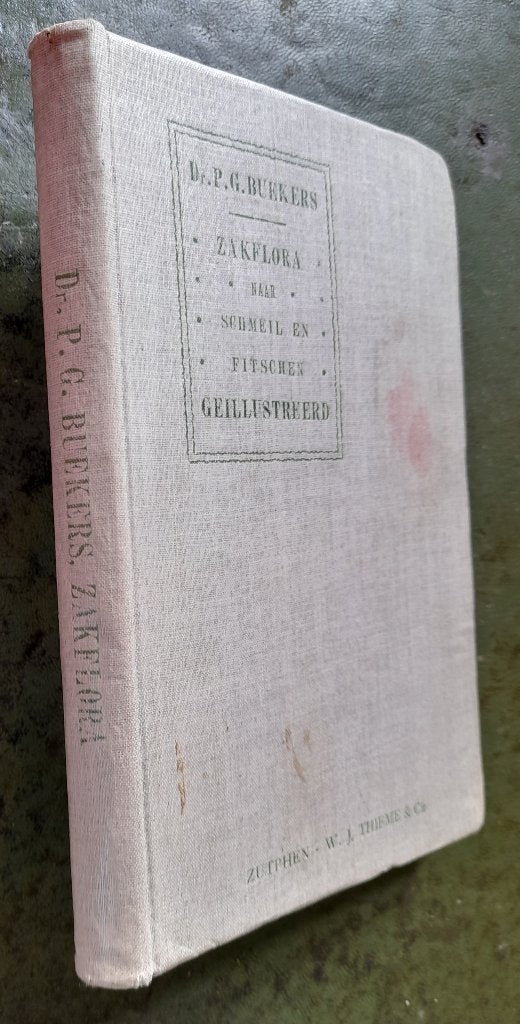 Buekers - Zakflora naar Schmeil en Fitschen (1904), Verzenden, Gelezen, Bloemen, Planten en Bomen