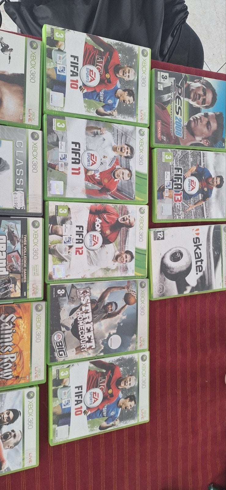 5 euro per stuk of bieden - Xbox 360 games: FIFA, PES, GTA,, Gebruikt, Vanaf 18 jaar, Ophalen of Verzenden, Eén computer