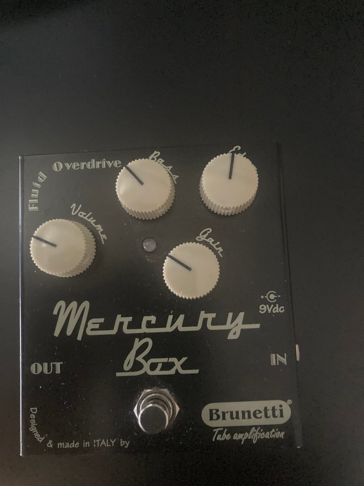 Brunetti Mercury Box Overdrive / Distortion, Ophalen of Verzenden, Gebruikt