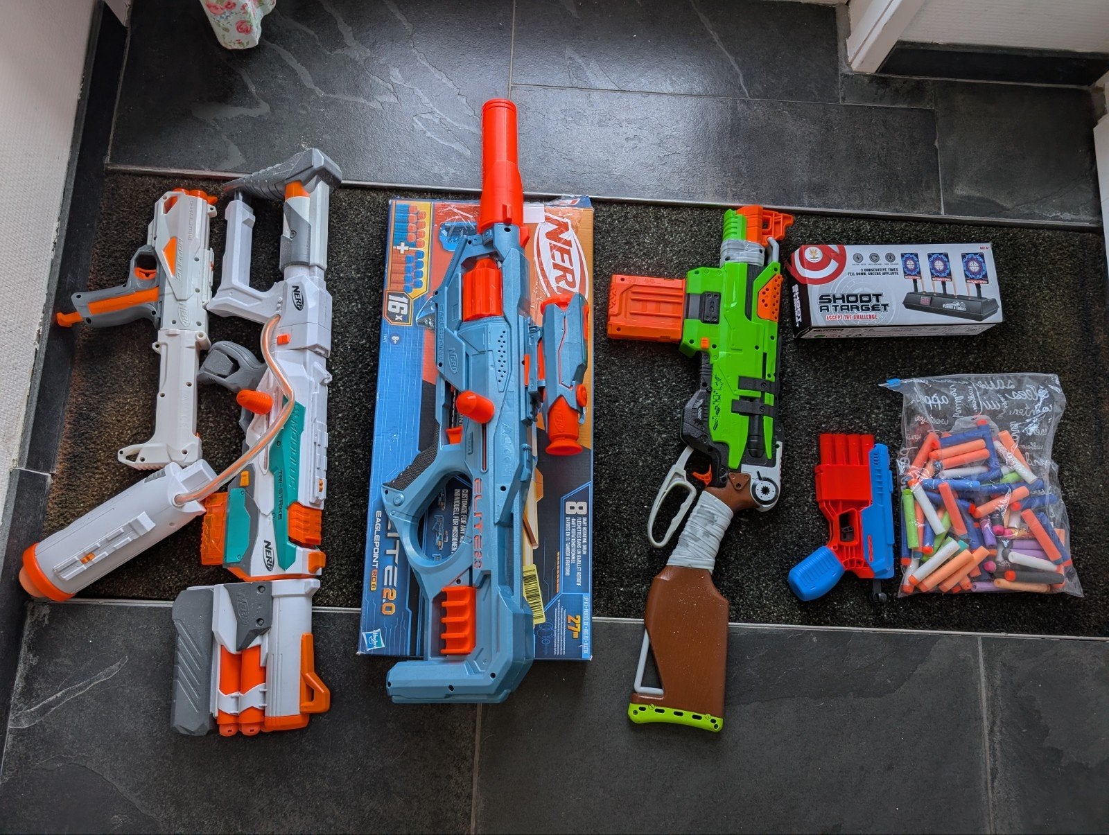 Nerf Pistolen Collectie - Alles Werkt Nog!, Ophalen of Verzenden, Gebruikt, Jongen of Meisje