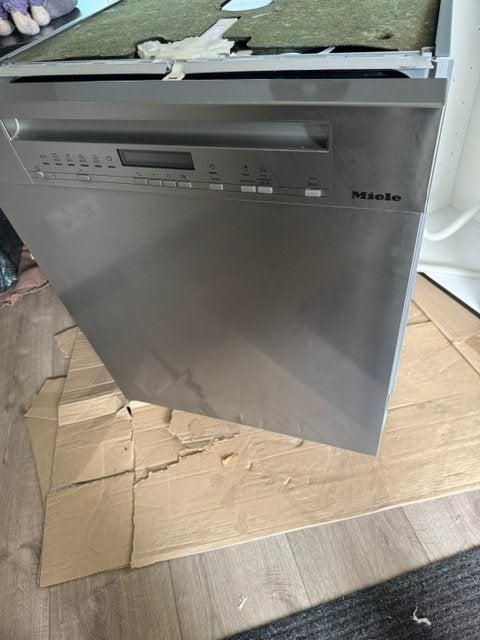Miele vaatwasser, Ophalen, Minder dan 85 cm, Zo goed als nieuw, Eco programma