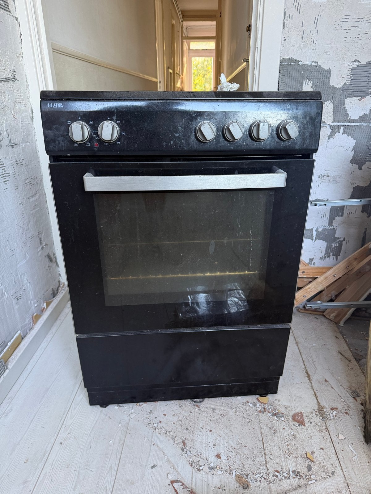 Etna Vrijstaand Elektrisch Fornuis met Oven, Ophalen, Gebruikt, Hete lucht, 60 cm of meer