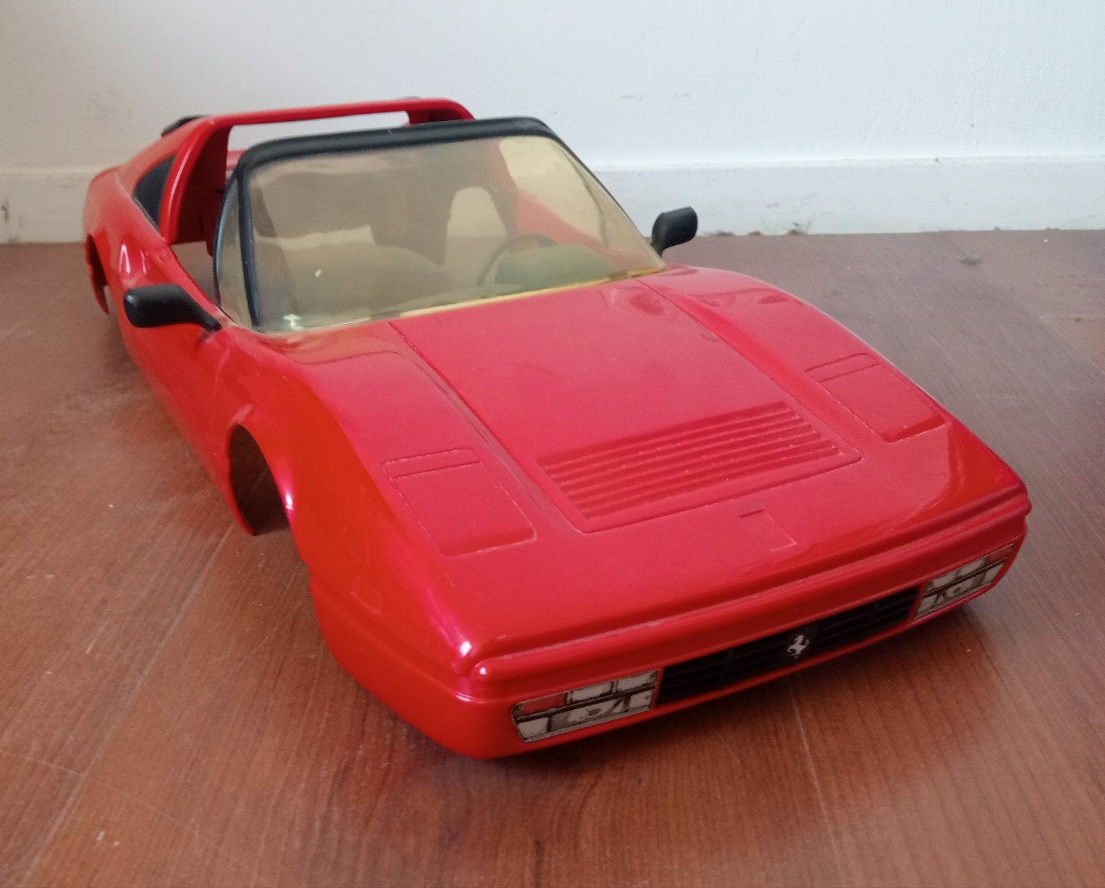 Grote vintage 1:8 Ferrari GTO RC body, Ophalen of Verzenden, Auto onroad