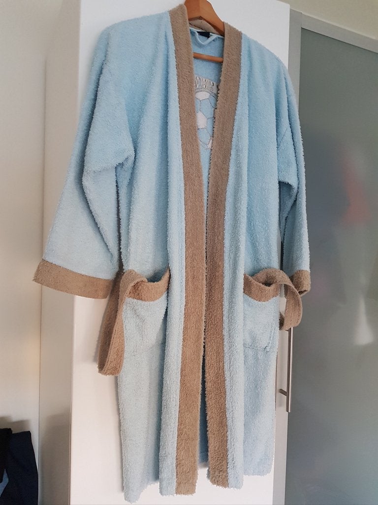 Jongens badjas, Kinderen en Baby's, Kinderkleding | Maat 164, Ophalen, Overige typen, Zo goed als nieuw, Onbekend