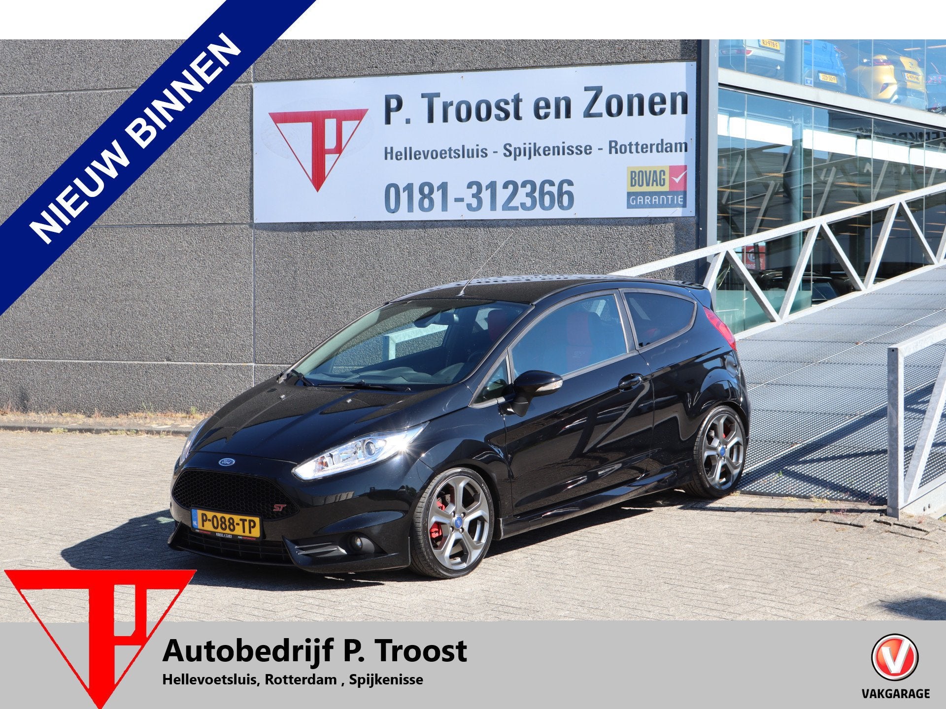 Ford Fiesta 1.6 ST2 Achteruitrijcamera/Stoelverwarming/Clima, Auto's, Ford, Voorwielaandrijving, 1063 kg, Gebruikt, Euro 6