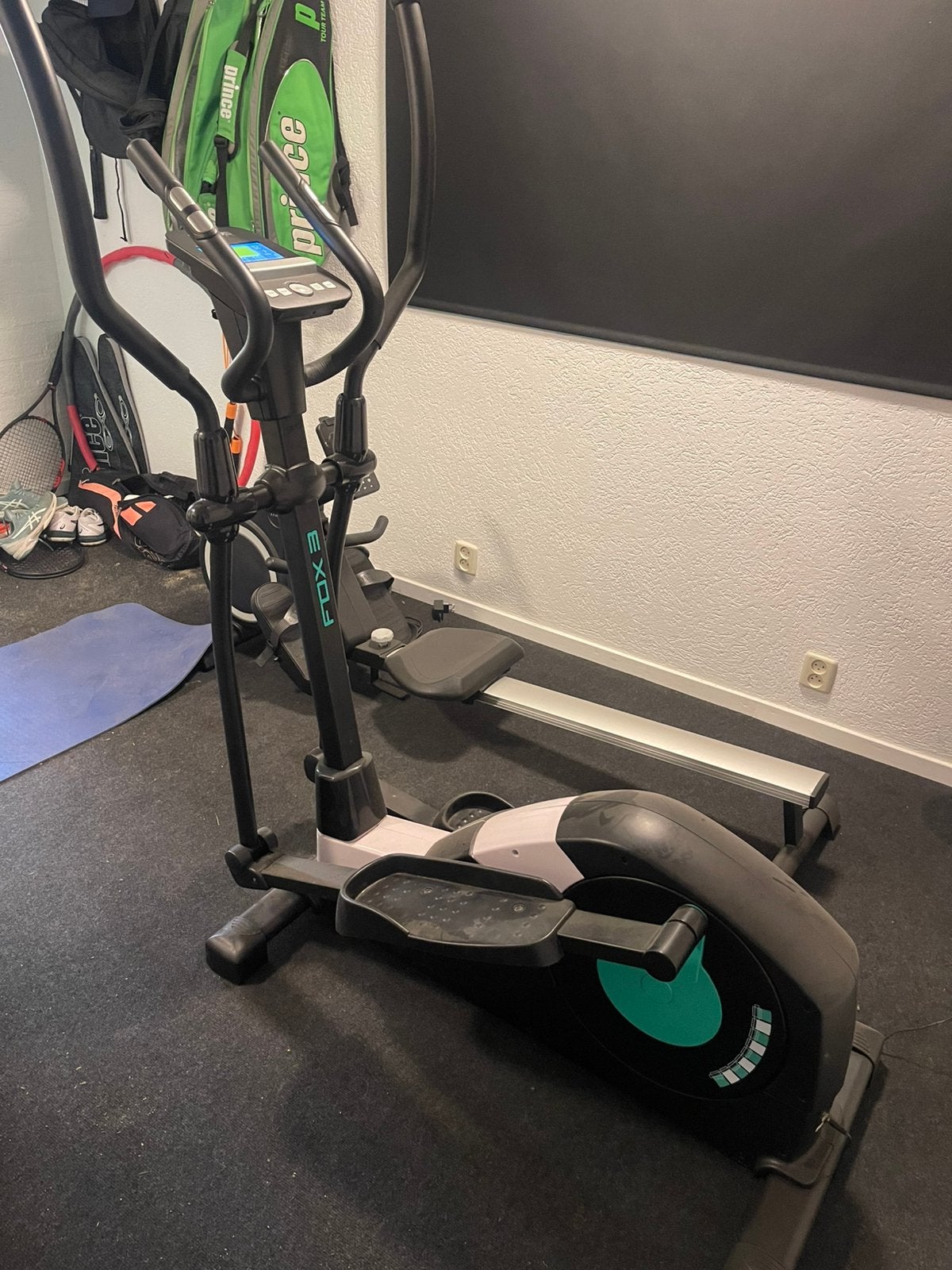 Crosstrainer en roeimachine, Ophalen, Zo goed als nieuw, Metaal, Crosstrainer