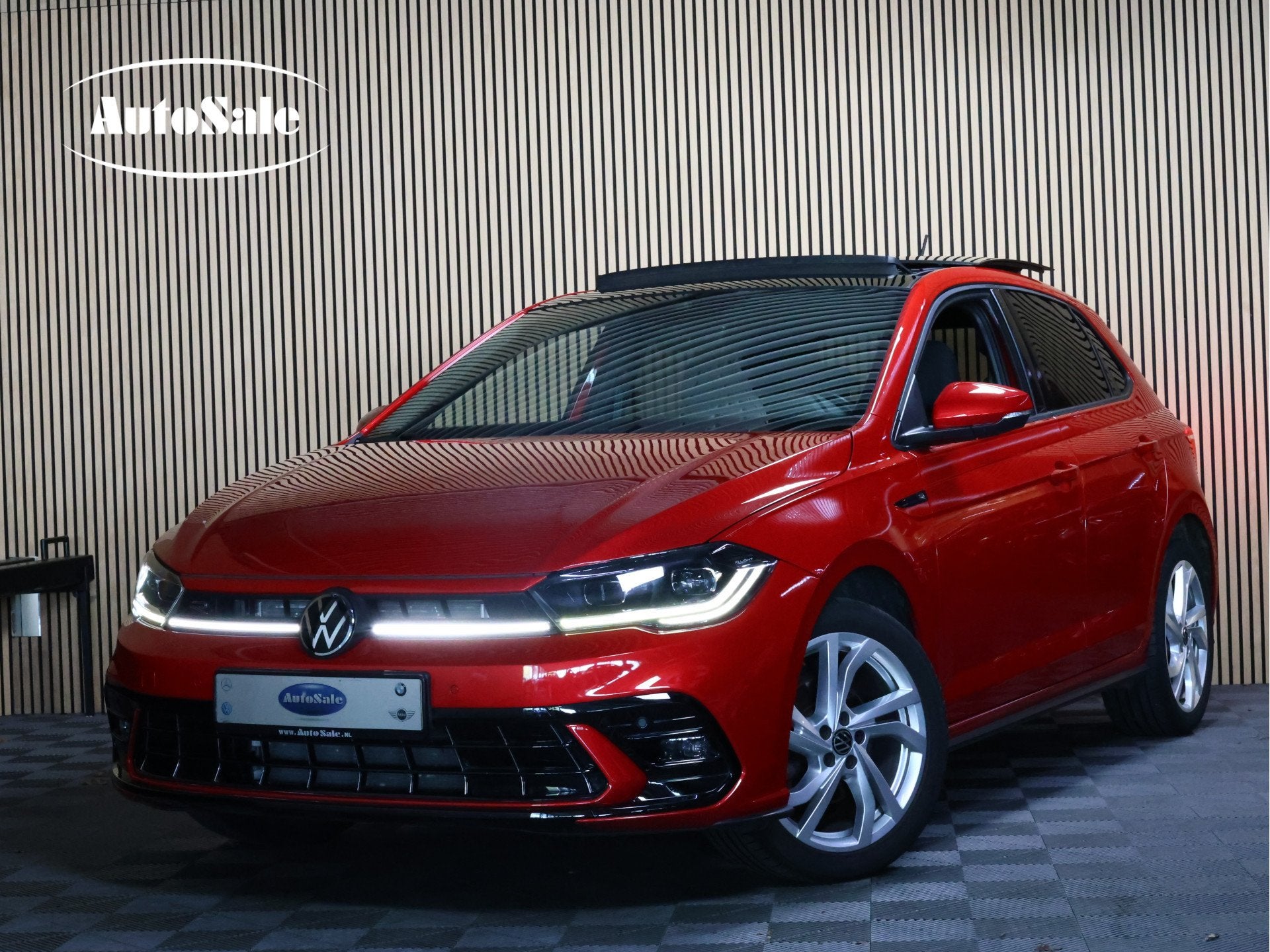 Volkswagen Polo 1.0 TSI R-Line Business AVM DSG NAVI CARPLAY, Stof, Gebruikt, Bedrijf, 600 kg