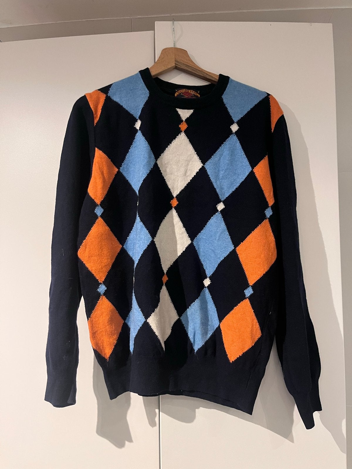 Vintage David & Jane Argyle Trui - Maat M, Ophalen of Verzenden, Gedragen, Maat 48/50 (M), Meerkleurig
