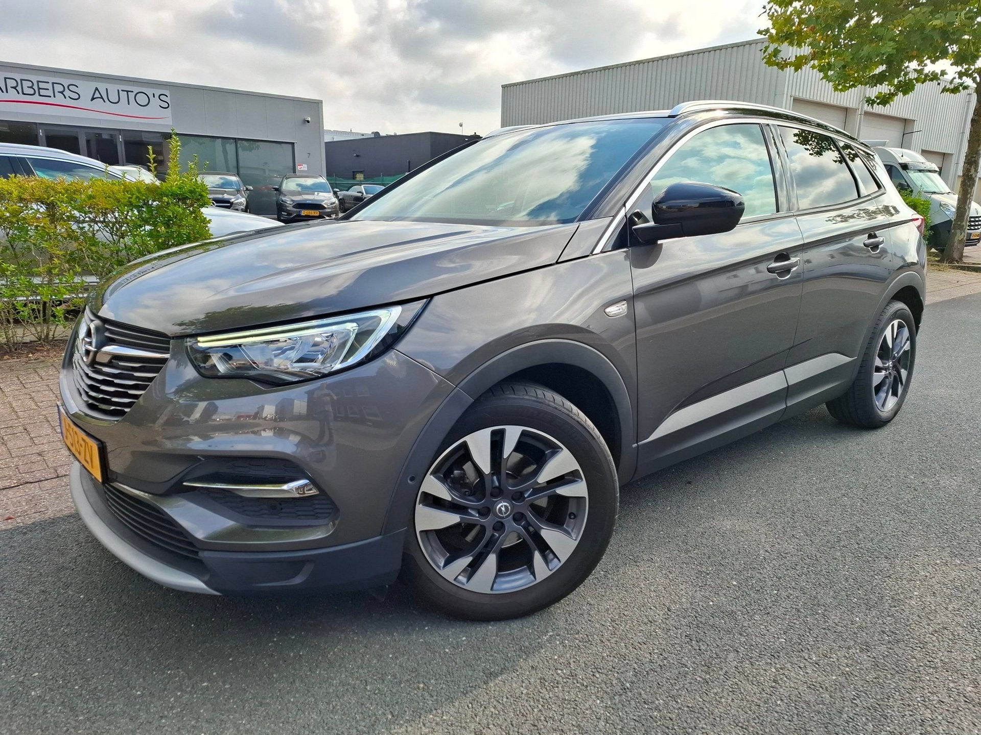Opel Grandland X 1.2 Turbo Business Executive CLIMA/CRUISE/N, Auto's, Voorwielaandrijving, Gebruikt, 1199 cc, Leder en Stof