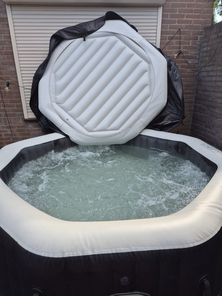 intex 6 persoons jacuzzi purespa jet & bubble deluxe, Ophalen, Gebruikt