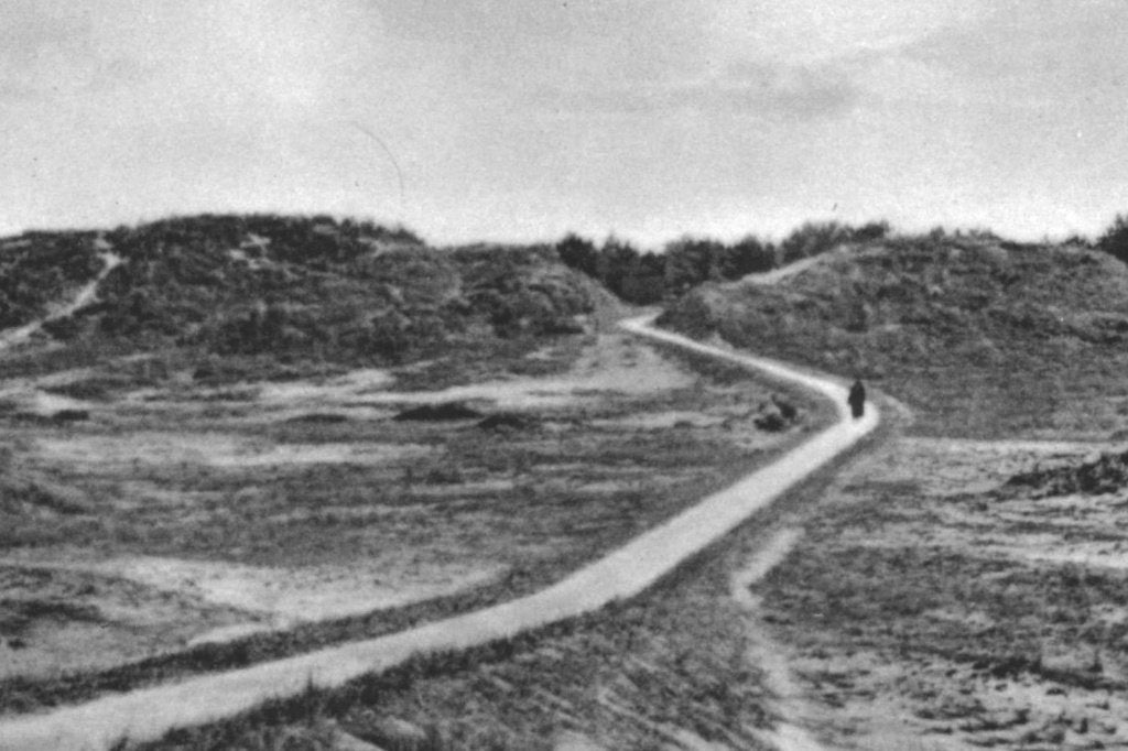 700109	Bergen	1939 Wandelpad	Gelopen met postzegel, Ophalen of Verzenden, 1920 tot 1940, Gelopen, Noord-Brabant