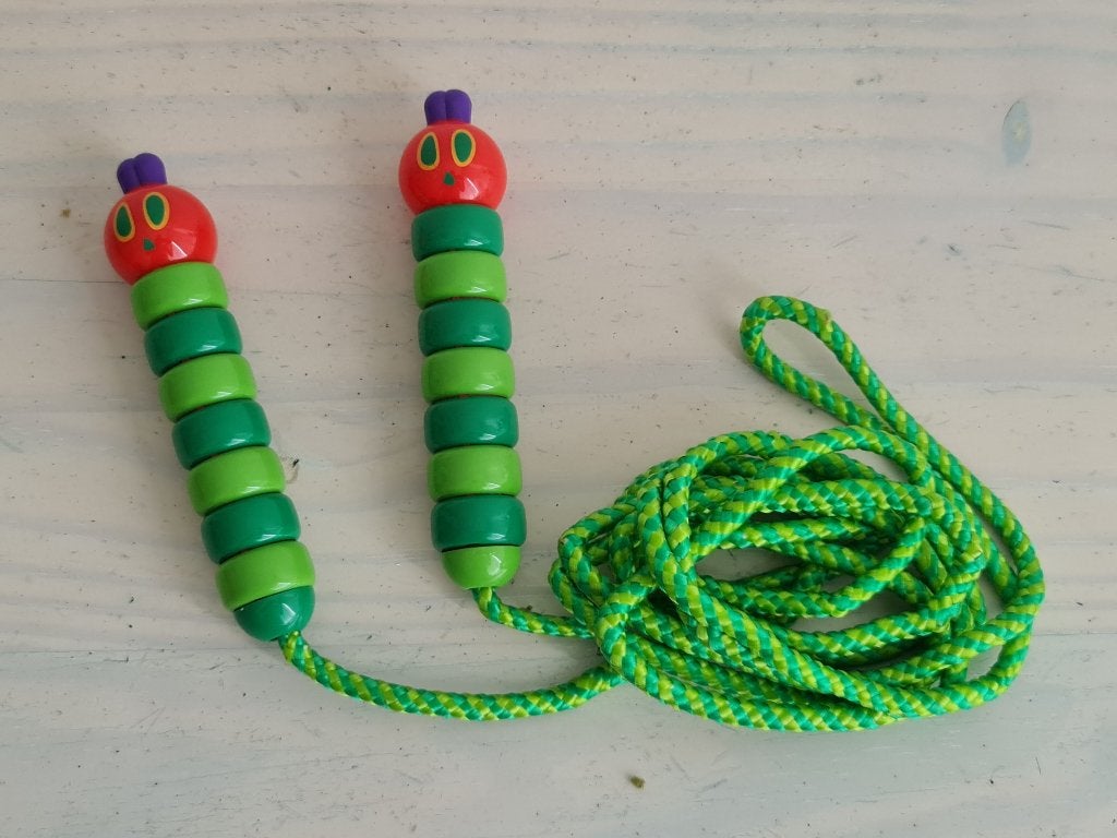 Eric Carle Springtouw, Kinderen en Baby's, Speelgoed | Knuffels en Pluche, Ophalen of Verzenden, Zo goed als nieuw, Overige typen