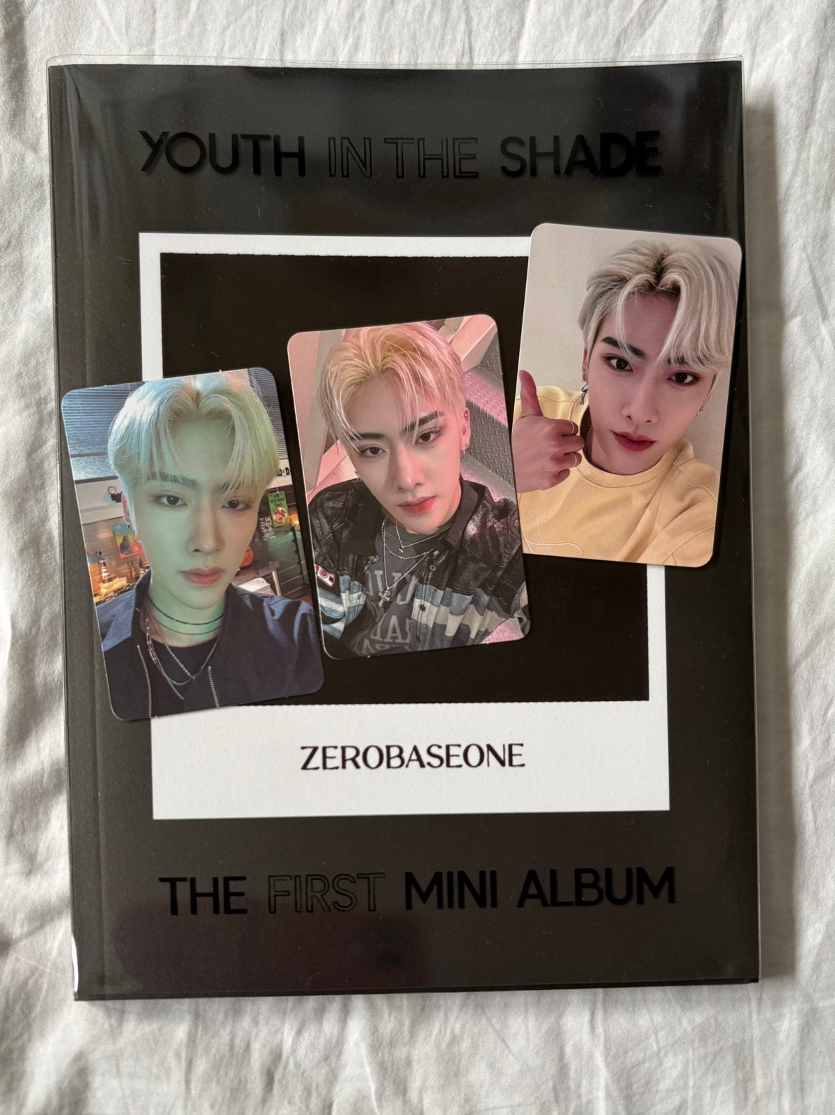 Kpop Zb1 Zerobaseone Youth in the Shade album, Ophalen of Verzenden, Zo goed als nieuw, Cd of Plaat