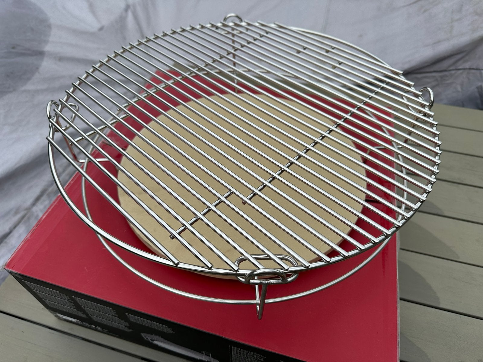 Grill Guru Grillrooster met hitteschild maat L - Nieuw!, Tuin en Terras, Ophalen, Nieuw