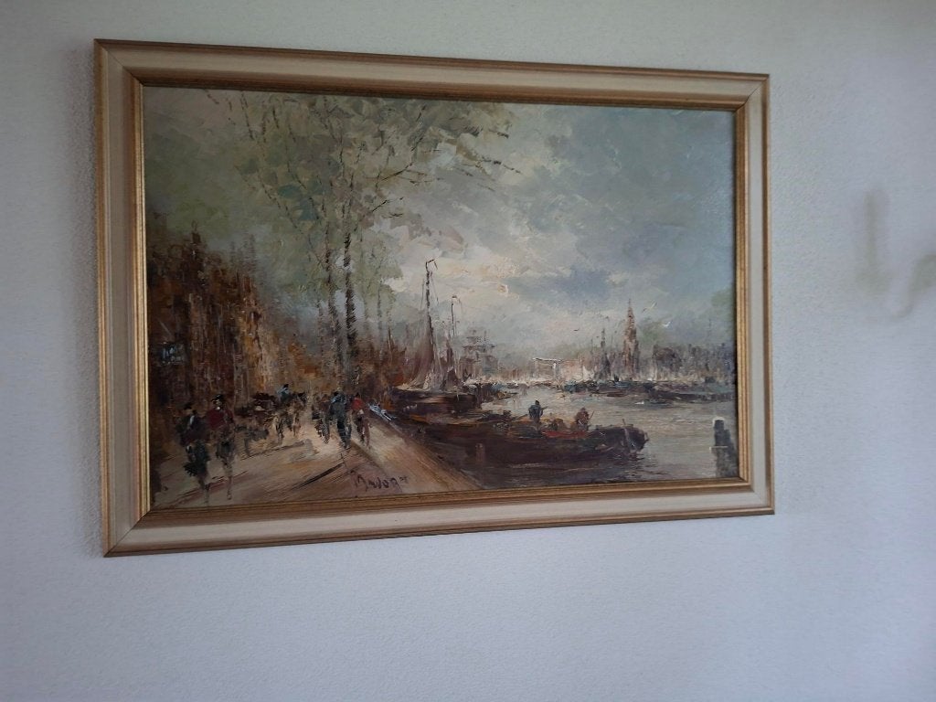 schilderij, Ophalen