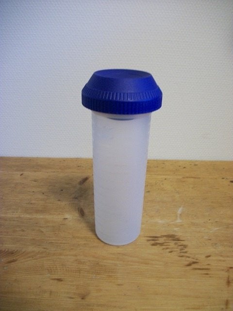 Tupperware Shaker ( blauw, 700 ml ), Ophalen of Verzenden, Gebruikt, Blauw