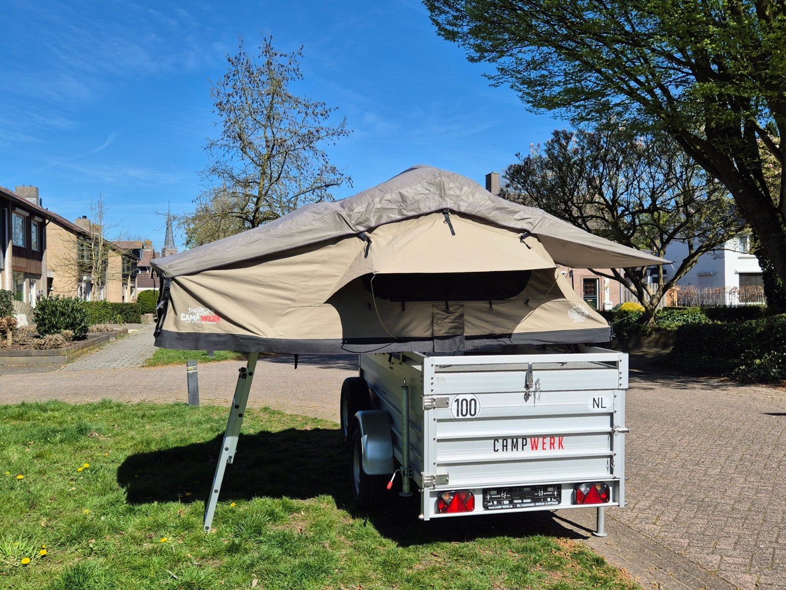 Campwerk Adventure 165 Daktent - 2023 Zo goed als nieuw, Caravans en Kamperen, Tenten, Ophalen, Zo goed als nieuw, Tot en met 3