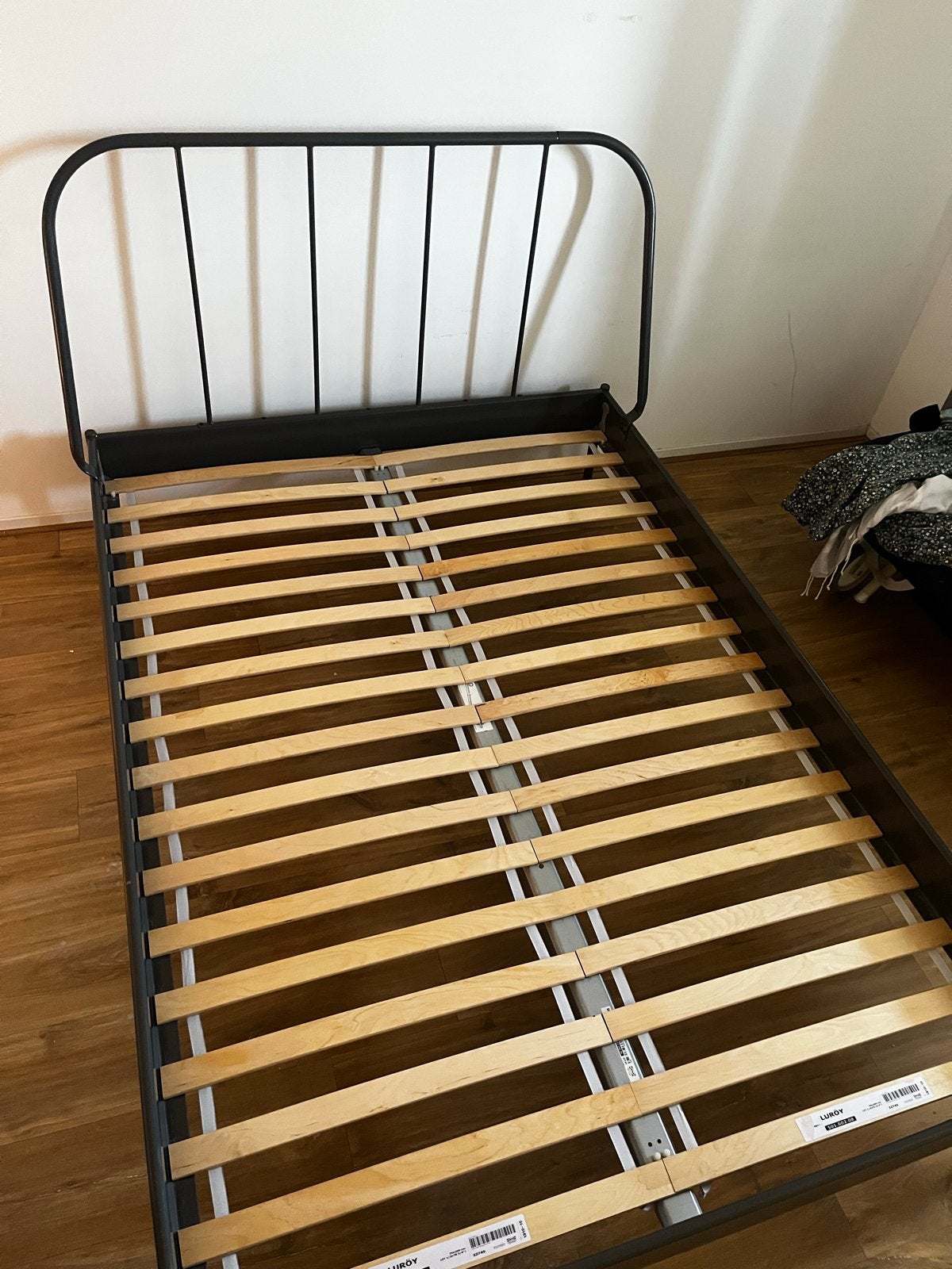 IKEA KOPARDAL bedframe 140x200 cm + LURÖY lattenbodem, Huis en Inrichting, Slaapkamer | Bedden, Ophalen, Tweepersoons, 140 cm