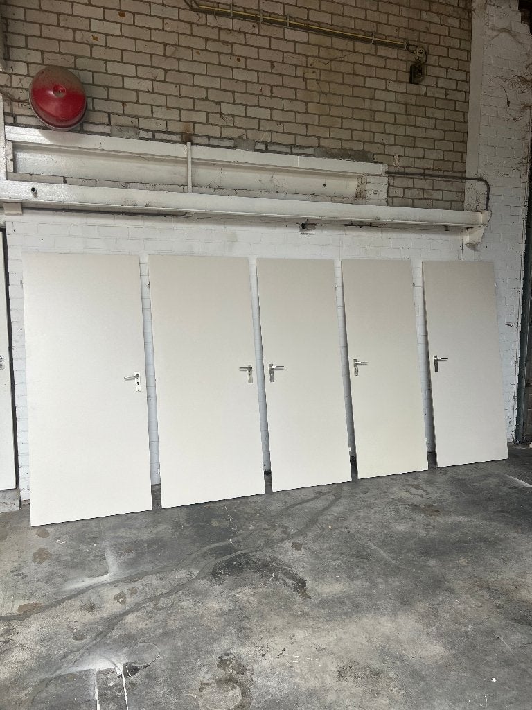 Diverse witte opdek binnendeuren, Gebruikt, Minder dan 80 cm, Binnendeur, Ophalen of Verzenden