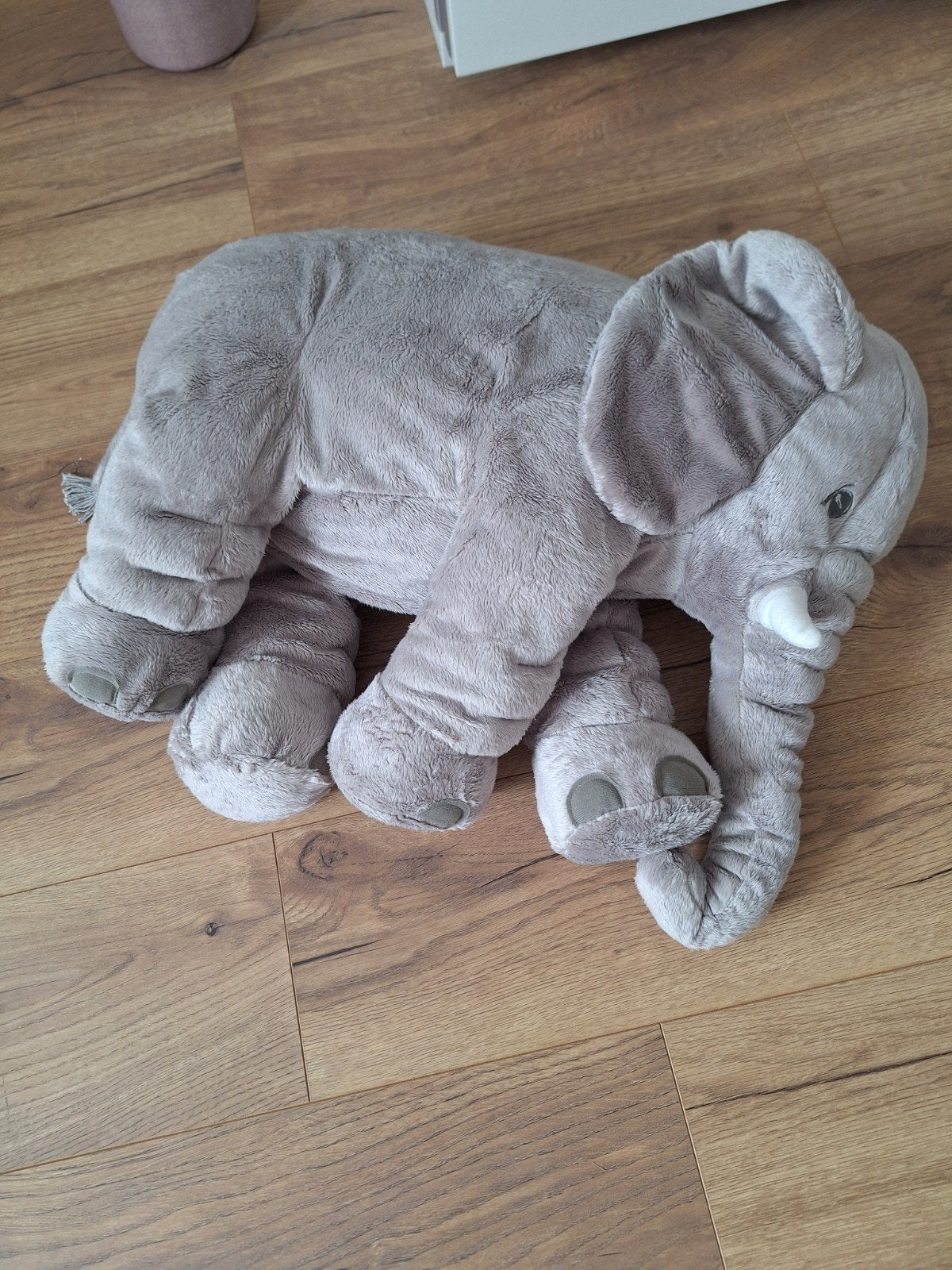 Grote zachte olifanten knuffel van IKEA, IKEA, Grijs, Ophalen of Verzenden, Zo goed als nieuw