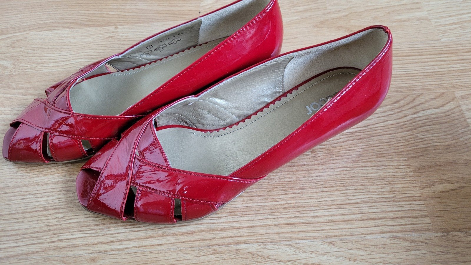 Gabor ballerina's, rood leer, nieuw met doos, Kleding | Dames, Schoenen, Gabor, Nieuw, Rood, Ballerina's