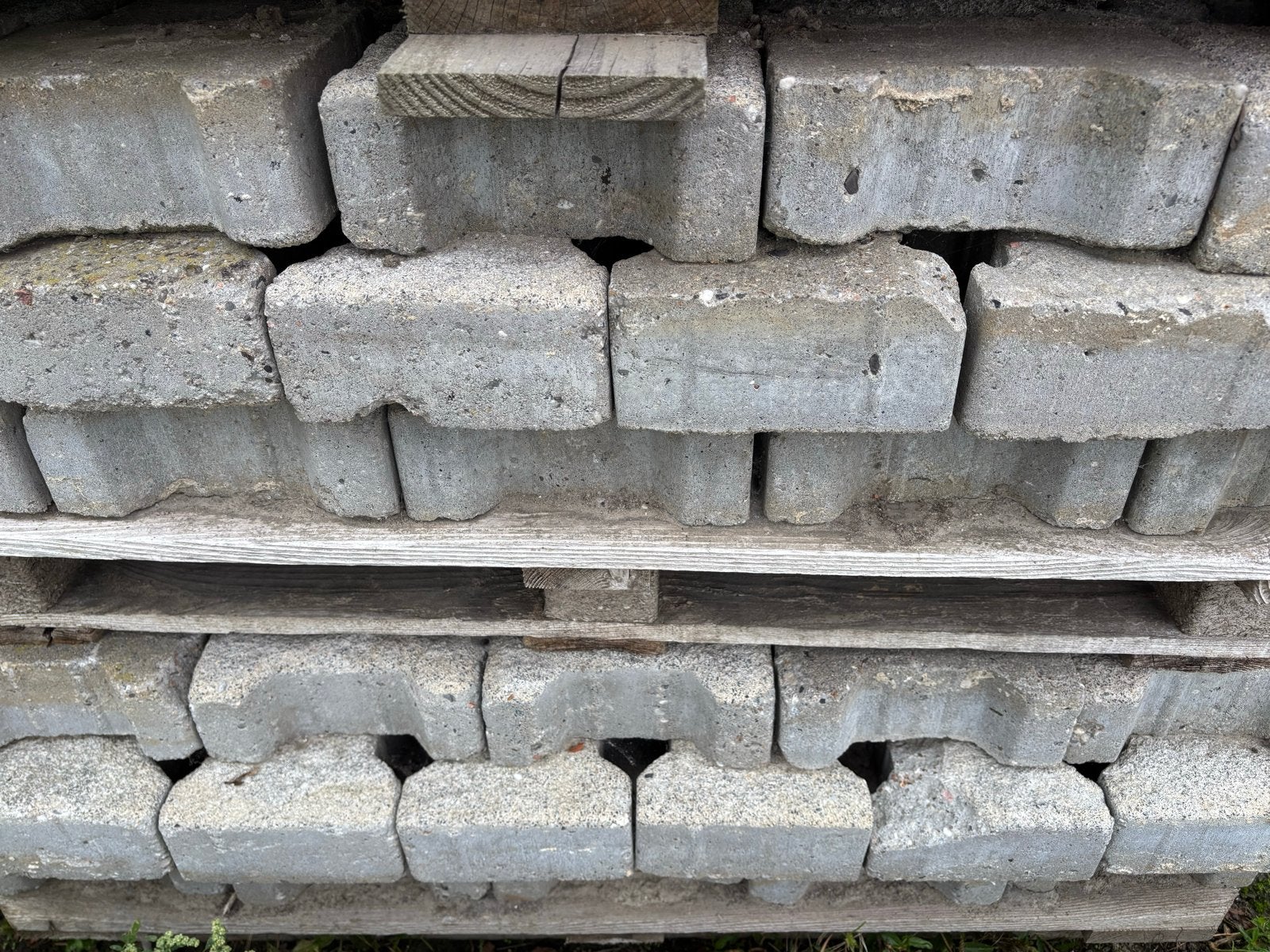 H-klinkers 20x16x8cm - ca. 68m2, Ophalen, Gebruikt, Klinkers, 10 m² of meer