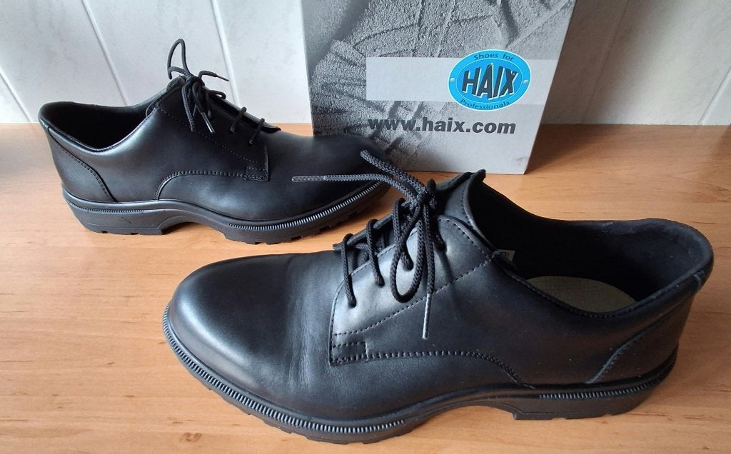 Haix herenschoenen / werkschoenen maat 45 - zwart, Nieuw, Ophalen of Verzenden, Veterschoenen, Zwart