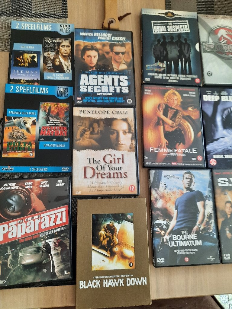 Dvd lot, Overige genres, Ophalen of Verzenden, Zo goed als nieuw, Vanaf 12 jaar