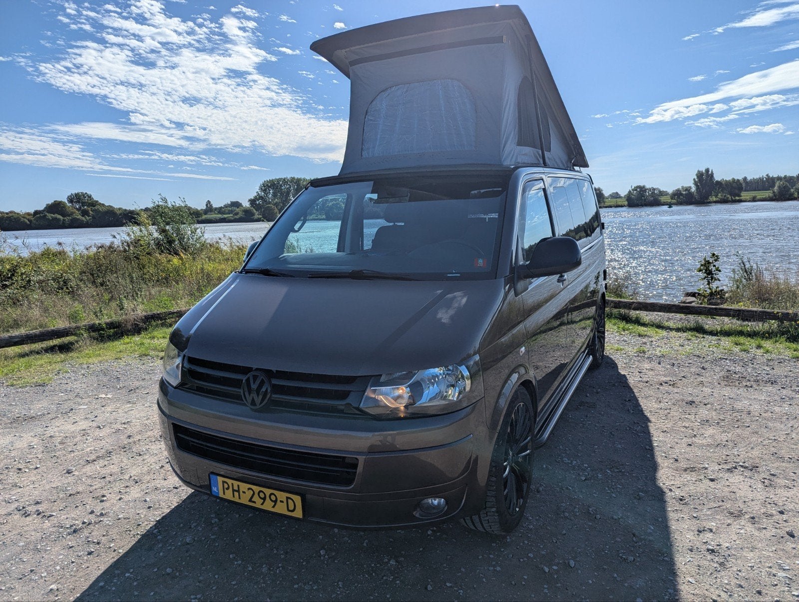 Volkswagen Transporter (California) Camper - Luxe Uitvoering, Caravans en Kamperen, Buscamper of Camperbus, Koelkast, Volkswagen
