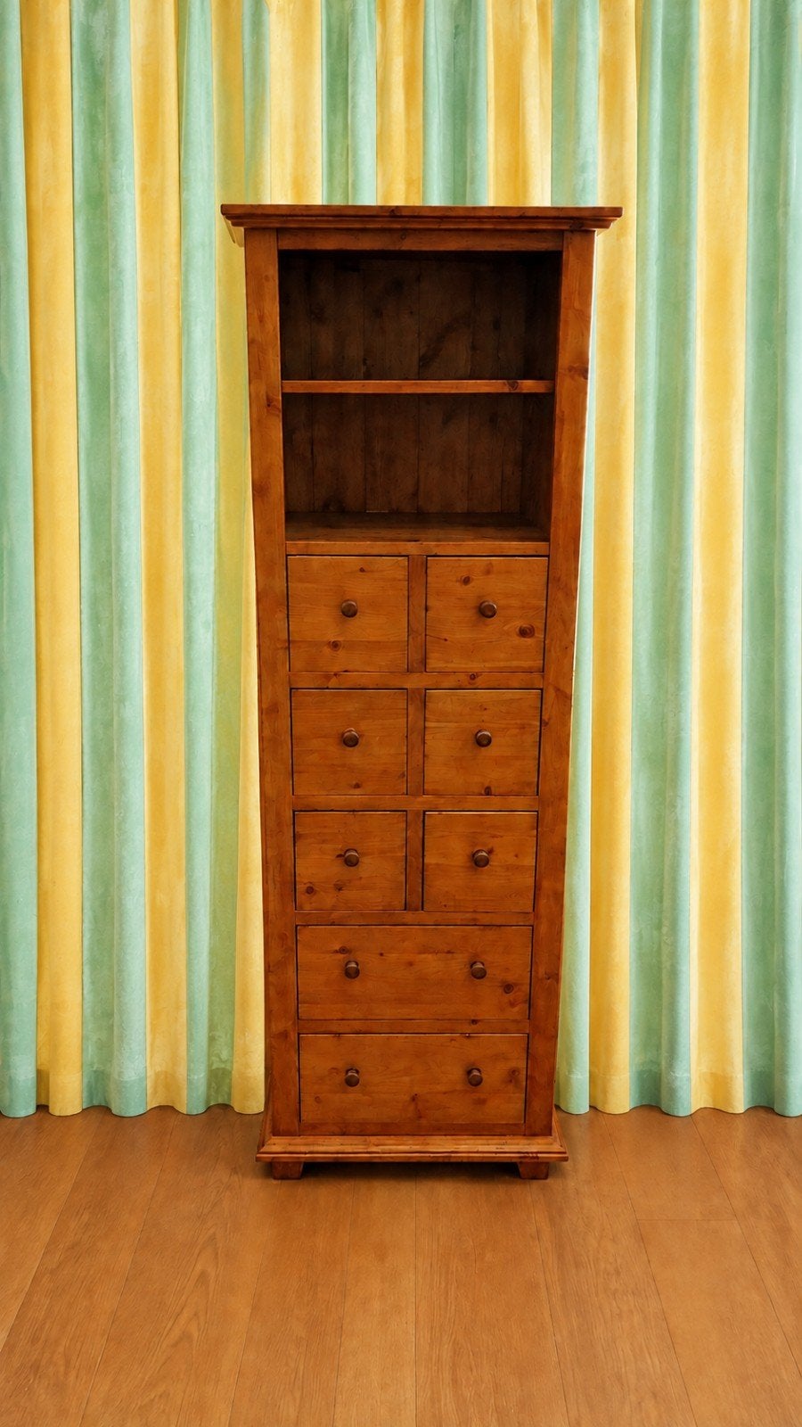 Mooie Grenen Ladenkast – 152 cm Hoog – Veel Opbergruimte, Huis en Inrichting, Kasten | Ladekasten, Ophalen, Minder dan 50 cm, Gebruikt
