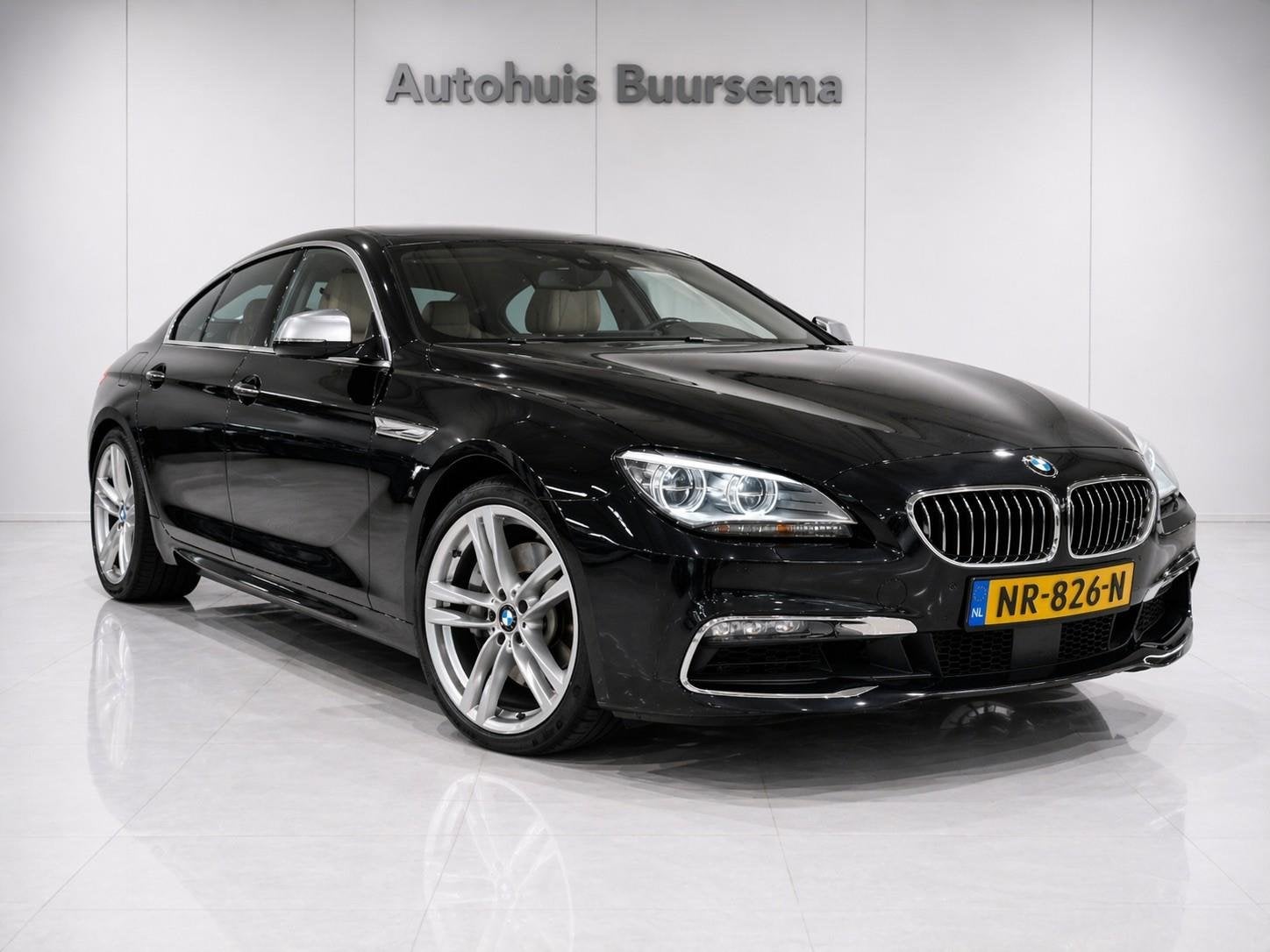 BMW 640i Gran Coupe LED*H/K Sound*Soft-Close*Head-Up Display, Auto's, BMW, Achterwielaandrijving, Euro 6, 320 pk, Zwart
