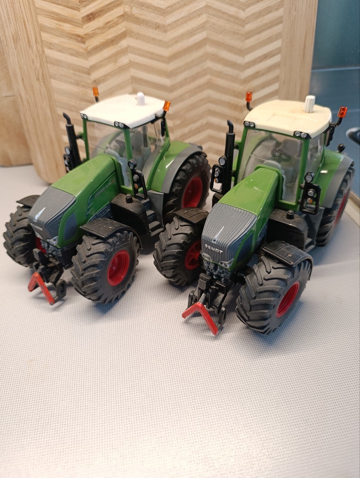 2x Fendt 936 Vario model tractor - Siku, Overige merken, Gebruikt, 1:32 tot 1:50, Overige typen
