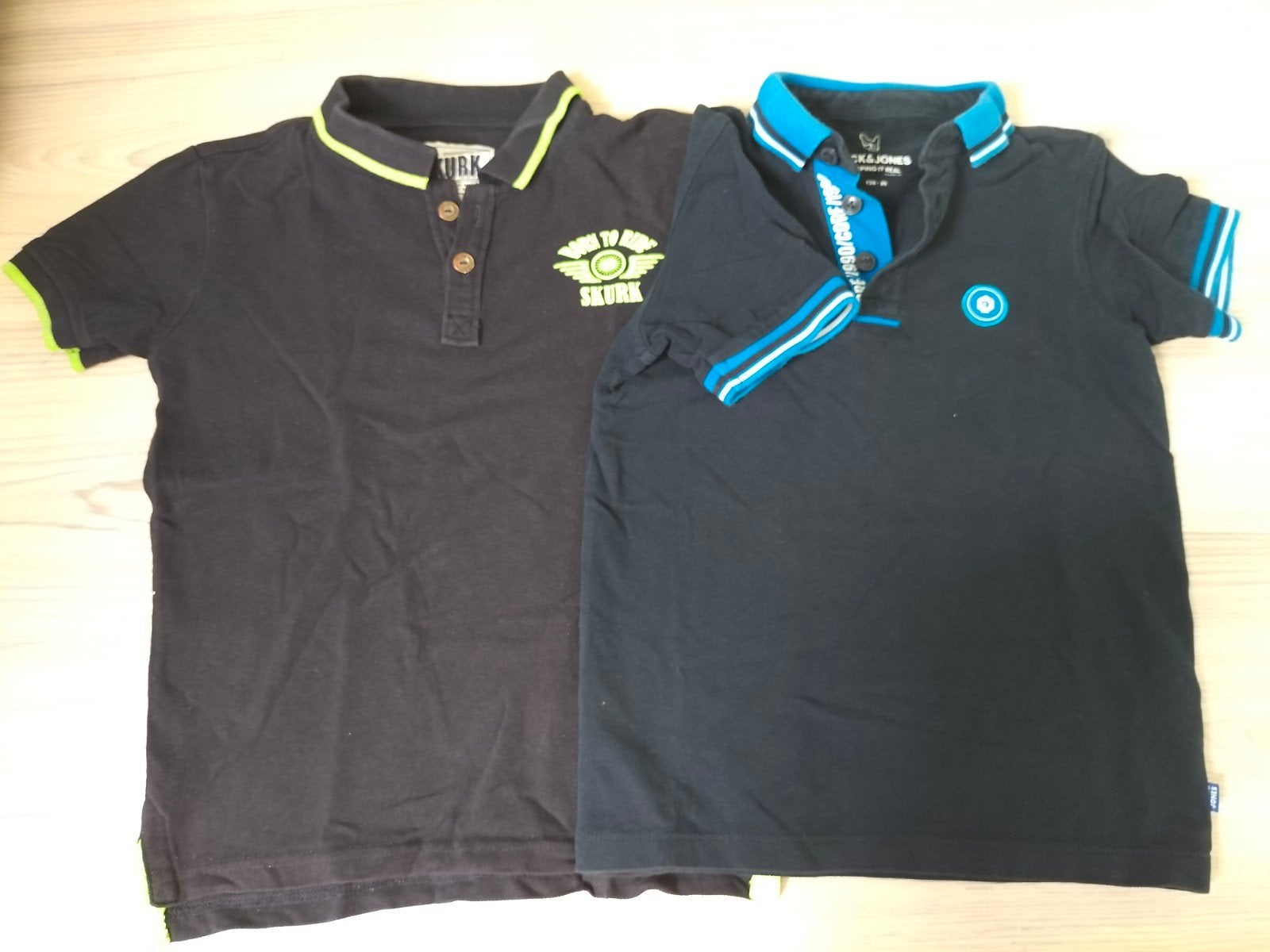 Maat 128 polo shirtje Jack en jones & Skurk, Kinderen en Baby's, Ophalen of Verzenden, Gebruikt, Jongen, Shirt of Longsleeve