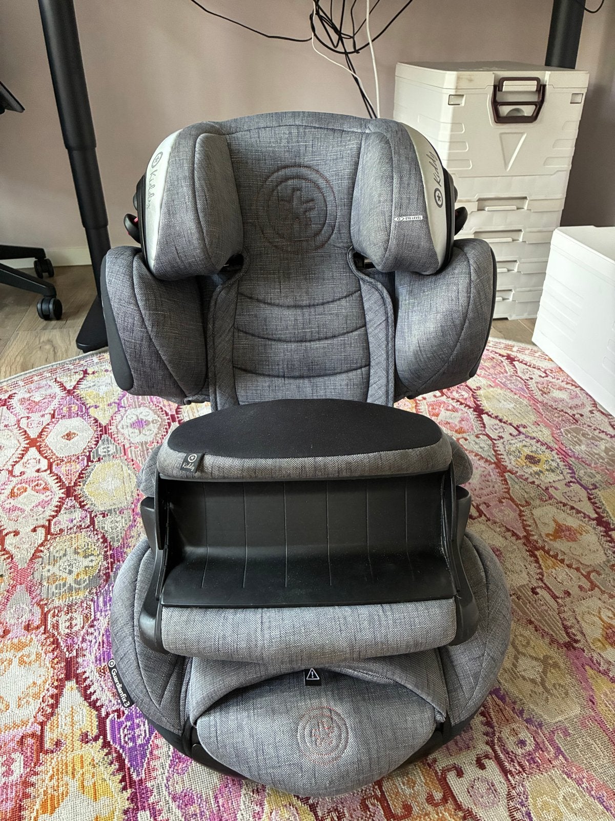 Kiddy Guardianfix 3 autostoel - 1 t/m 12 jaar, Autogordel of Isofix, Gebruikt, Verstelbare rugleuning, 9 t/m 36 kg